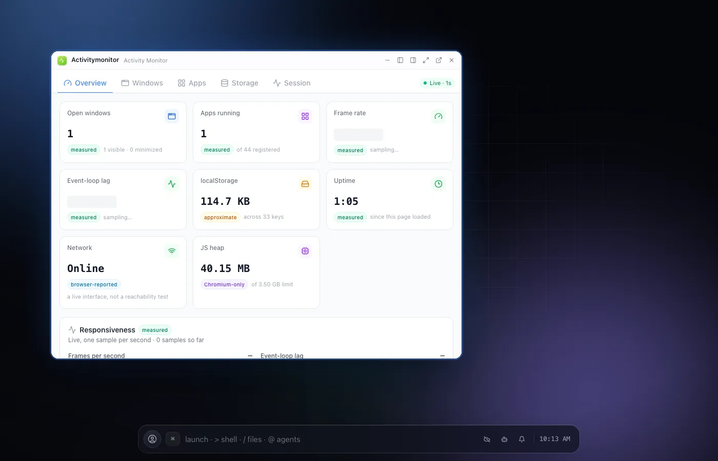 Activity Monitor screenshot
